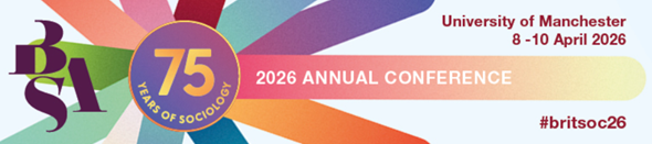 BSA Annual Conference 2026にて研究報告をします。